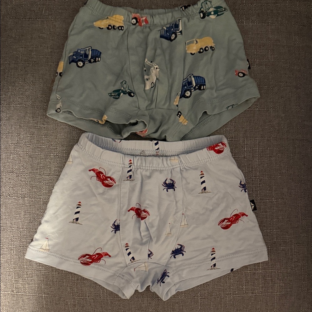 Kids' Printed Boxer Shorts Set. KYTE baby 2T